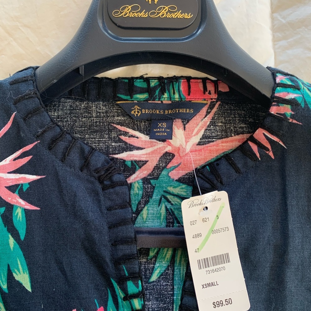 Brooks Brothers Tropical Top